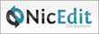 NicEdit: Lightweight, Cross Platform, Inline Content Editor